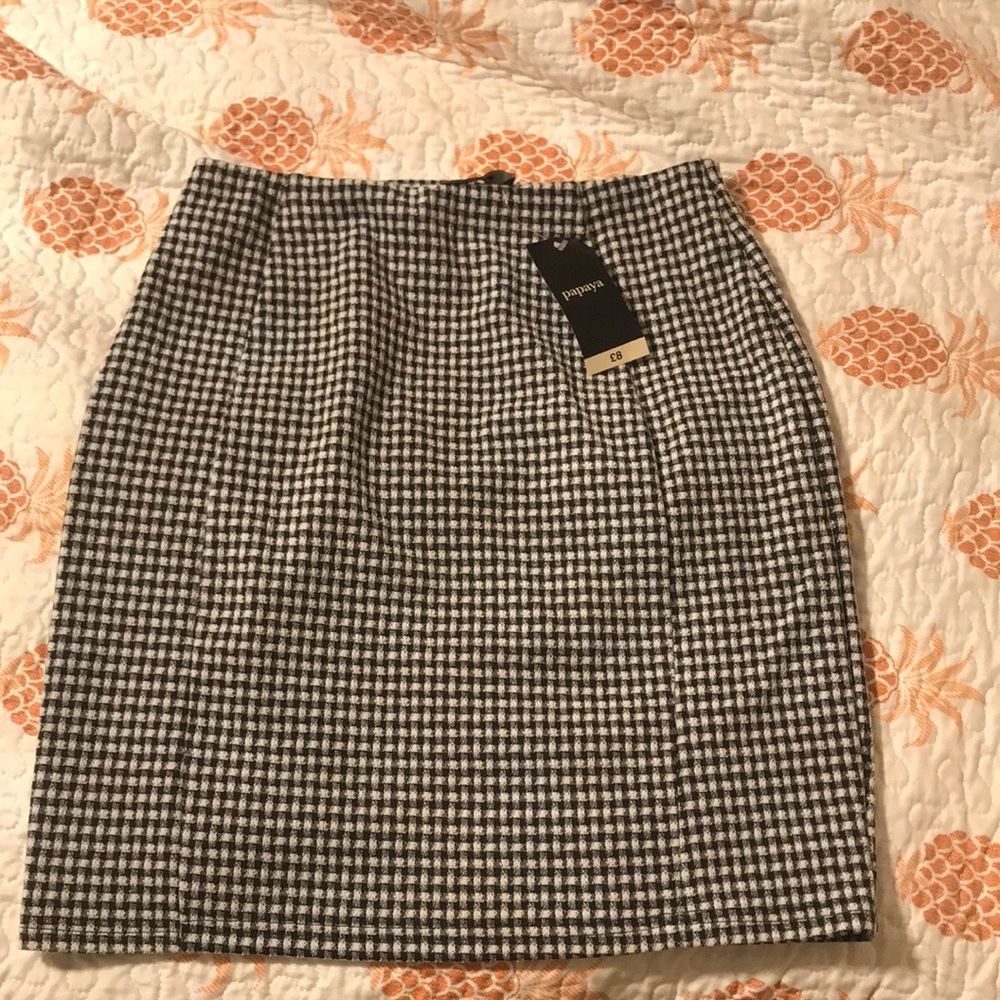 Plaid skirt